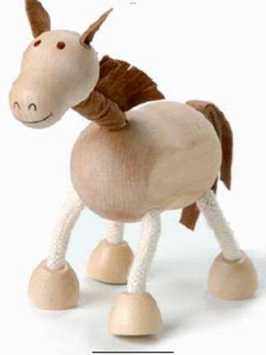 Anamalz horse brown poseable - anamalz,
