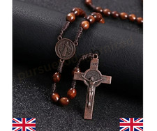 Wooden Rosary Cross Handmade