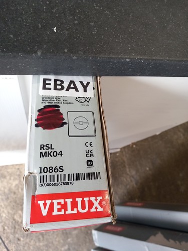 Genuine velux solar - solar, blind.