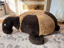 Vintage tortoise turtle pouffe - tortoise,