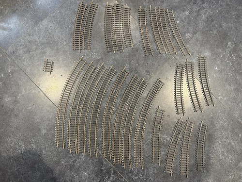 Hornby steel track set - steel,