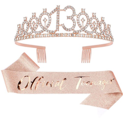 Tiara and sash - and, for