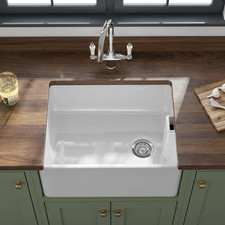 Ceramic belfast kitchen sink - belfast, +