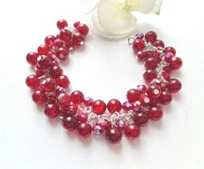 Red Glass Beaded Charm