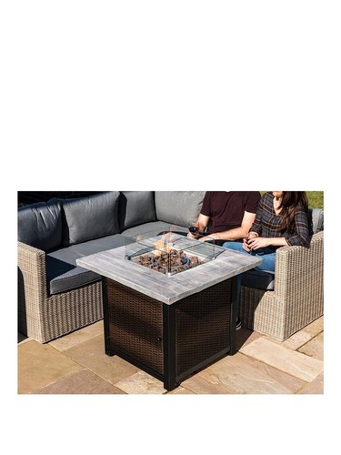 Teamson home outdoor gas fire - outdoor,
