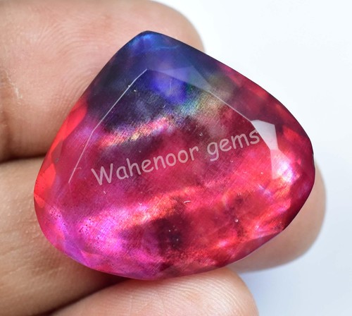 Natural ammolite pear - natural,
