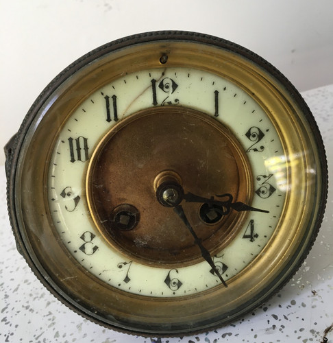 Antique french clock - french,