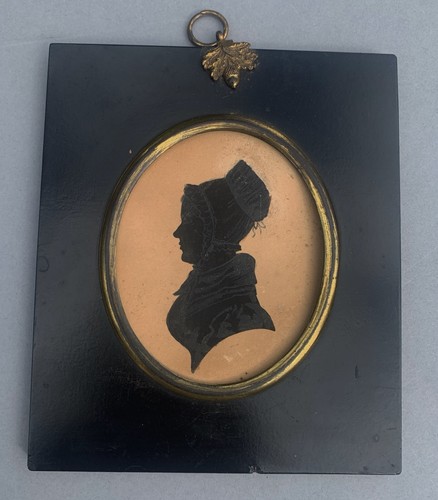 Antique miniature portrait - antique,