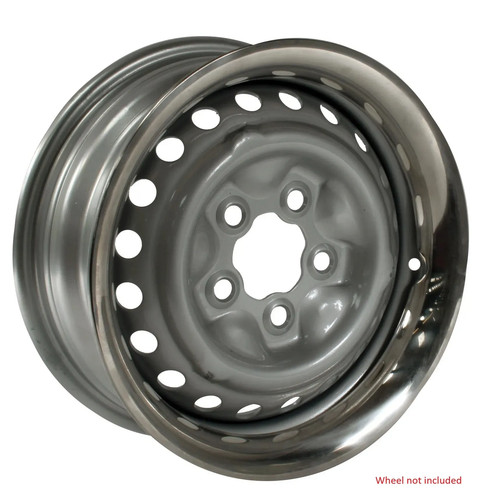 Wheel trim set stainless - trim,