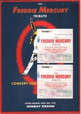 FREDDIE MERCURY (1992) TRIBUTE CONCERT PROGRAMME