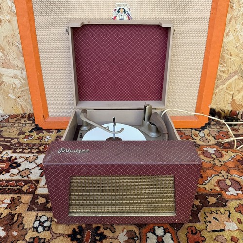 Vintage antique portadyne red - antique,