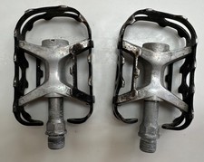 MKS MT-LITE Alloy MTB Mountain Bicycle Pedals Black Silver - made In Japan