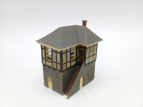 Model half timbered signal - model,