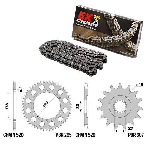 Maico 500 chain crown - maico,