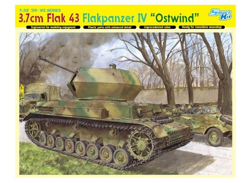 Dragon 7cm flak 43 - 3.7cm,