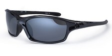 BLOC DAYTONA P60 Mens/Womens POLARISED Sunglasses BLACK / S11 SMOKE