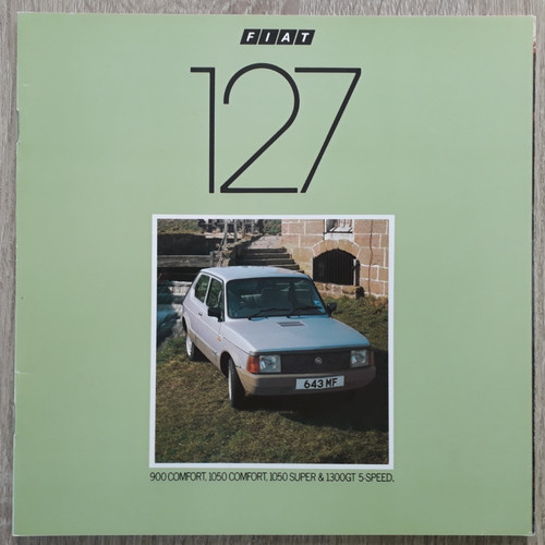 Fiat 127 range - brochure,