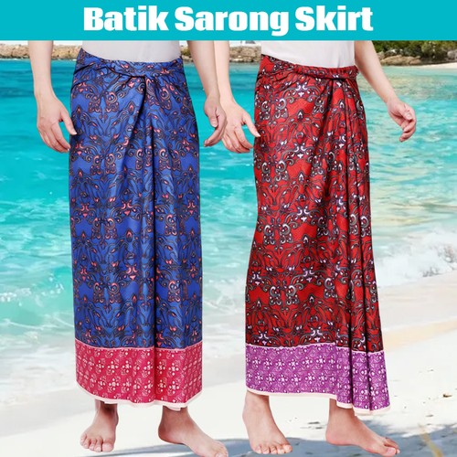 Batik sarong skirt for - skirt, beach