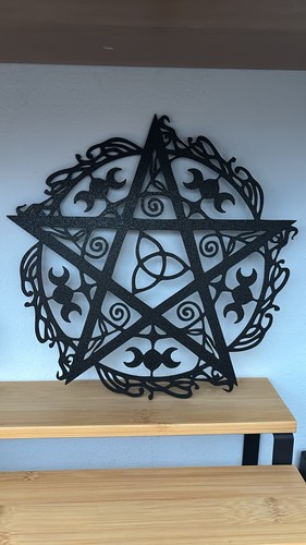 Pentagram wall art - wall,
