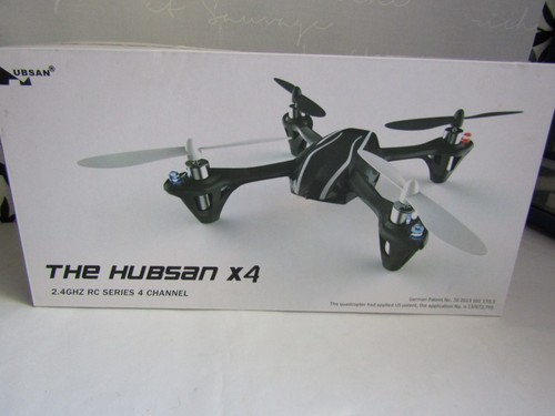 Hubsan quadcopter bnib with - x4,