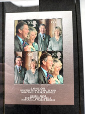 GB QE11 Commemoratives-Charles & Diana miniature sheet mint-2005