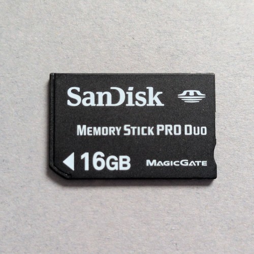 16gb memory stick pro duo - pro,