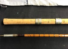 Vintage J J S Walker of Bampton & co Spinning 6ft 9" split cane rod