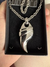 Police Stainless Steel Necklace Shark Tooth