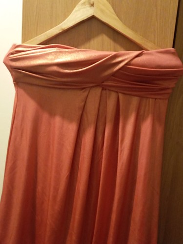 Xscape orange mini dress - , size