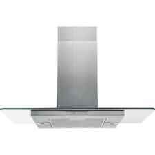 Hotpoint UIF9.3FLBX -  90cm Island Style Cooker Hood - Super Silent, Stainless