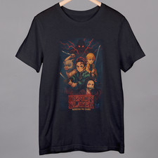 Demon Slayer Character black T-shirt Cotton Small to 4XL