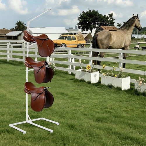 Tier saddle rack - 4-tier, 195cm