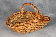 Vintage Woven Wicker Rattan