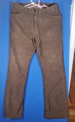 Vtg 70s levis 517 brown - vtg,