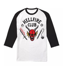 Stranger Things Season 4 (2022) Costume Hellfire Club Shirt Uniform Outfits Suit