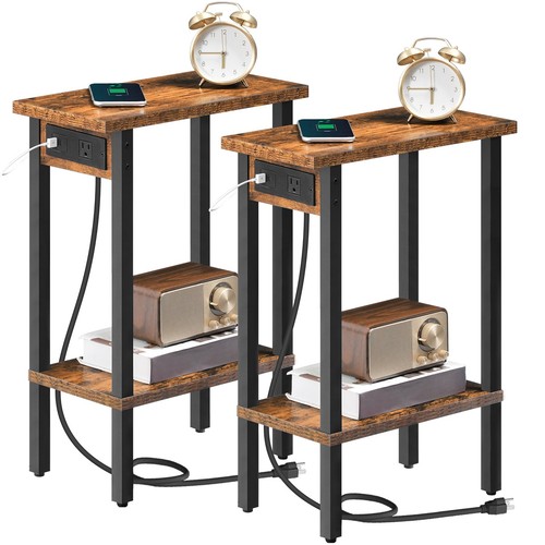 Narrow side tables set - tables,, 2
