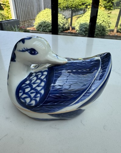Ceramic pottery blue - ceramic, white