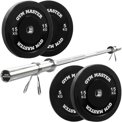 Olympic barbell 40kg 2 - barbell,