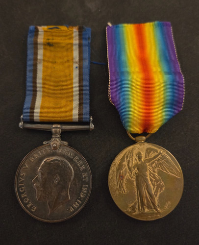 War and victory medals - ww,