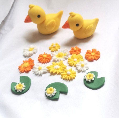 Edible duck cake topper and - cake, topper,