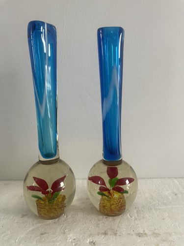 Pair vintage murano - vintage, czech