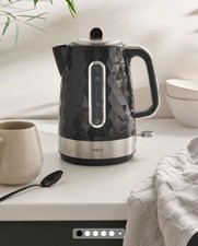 Black Facet Kettle by Next