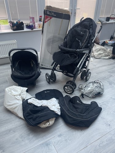 Silver cross pram - cross,