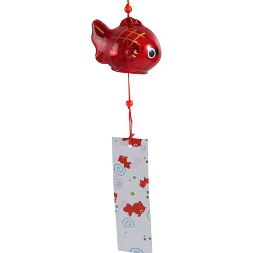 1pc goldfish wind chime - 1pc,