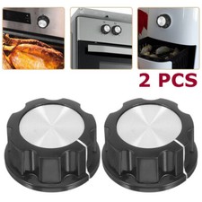 2 PCS Air Fryer Timer Knob Replacement Universal 360 Degree Control Knobs Switch