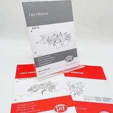 Lely / Tedder / 425 S / Spare Parts List / Operating Instructions / Assembly