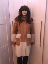 New Zara Camel / Tan  & Cream
