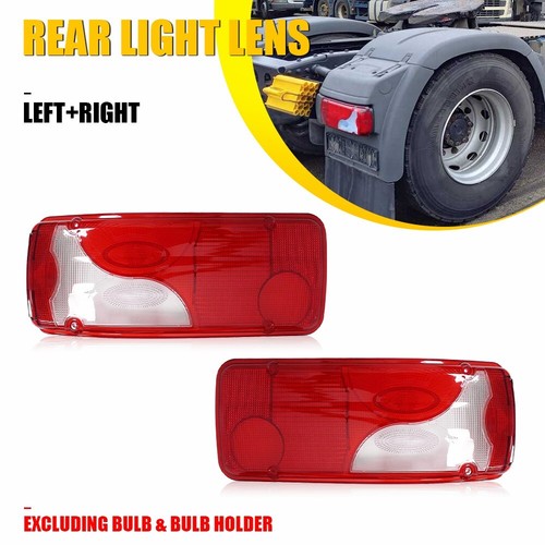Rear light lens right - 2x,