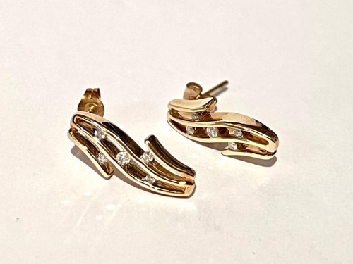 9ct gold ladies sparkling - ladies,