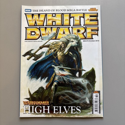 Games workshop the white dwarf - workshop,